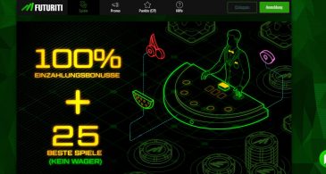 futuriti casino bonus